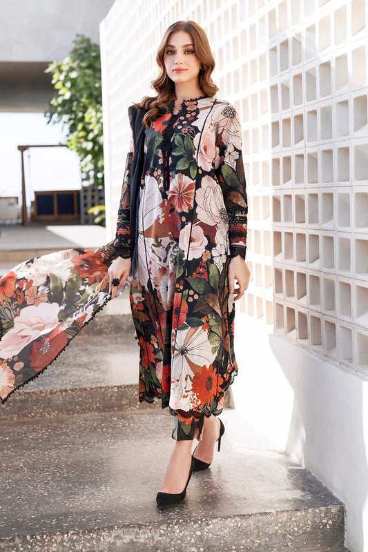 BAROQUE DIGITAL PRINTED 3 PIECE