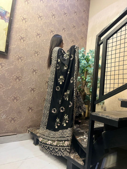 KAHF DHANAK EMBROIDERED 3PIECE