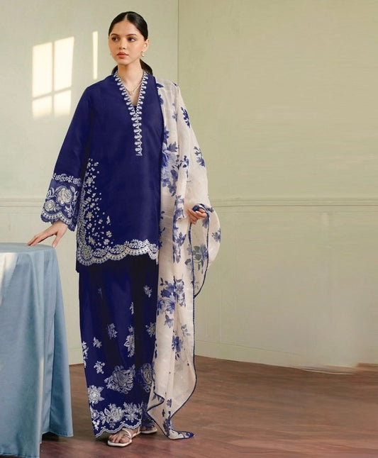 ZARA SHAH JAHAN EMBROIDERED 3PIECE